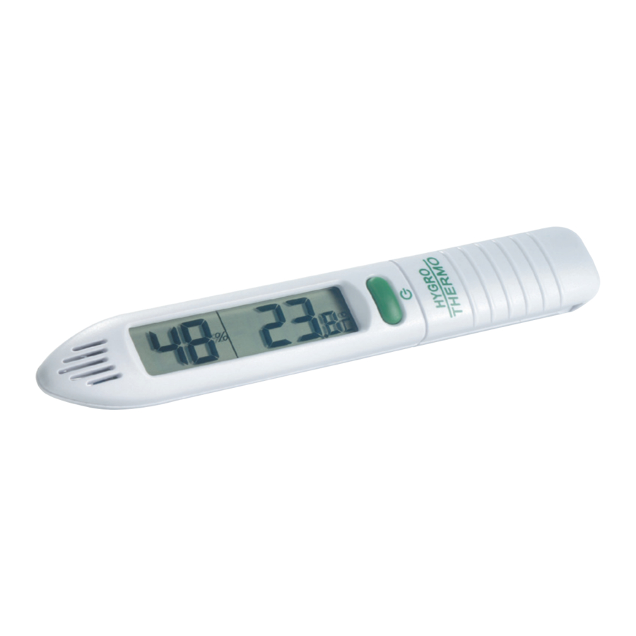 ETI HYGRO-THERMO 810-190 - Hygrometer Manual