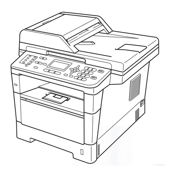 Brother MFC-8510DW Laser Printer Manuals
