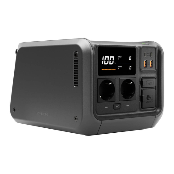 dji POWER 500 Quick Start Manual