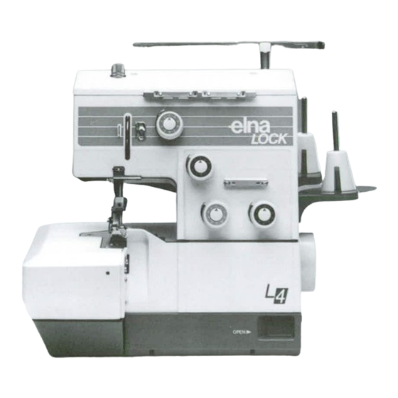 ELNA LOCK L-4 Instruction Manual