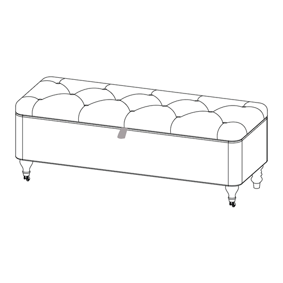 DREAMS Alana Blanket Box Assembly Instructions Manual