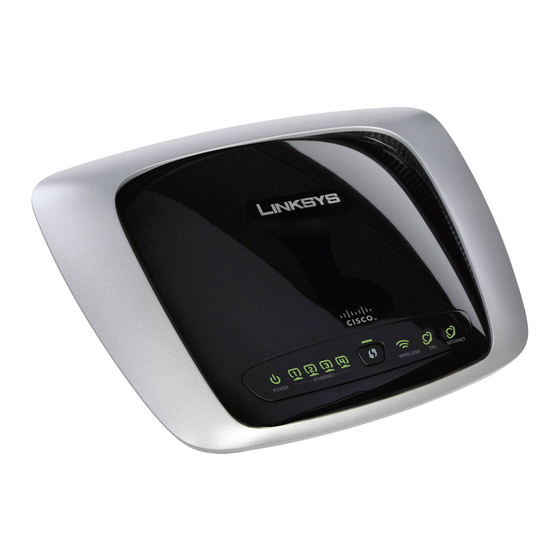 Linksys Wireless-N ADSL2+ Gateway WAG160N Manuals