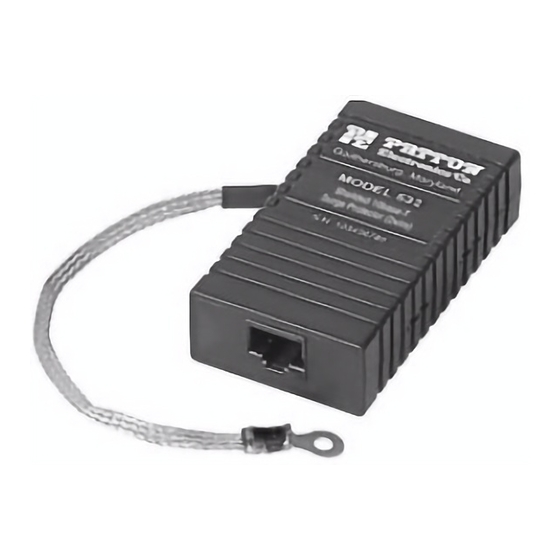 Patton electronics 532S User Manual