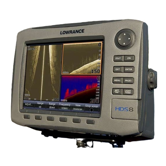 Lowrance StructureScan Operation Manual