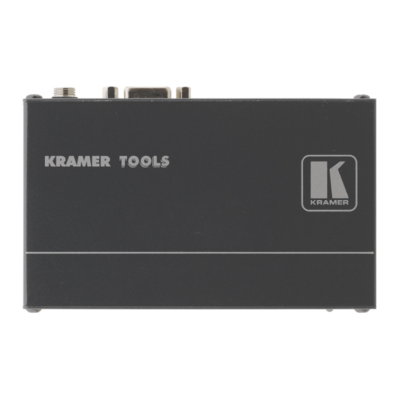 Kramer PT-110-od User Manual