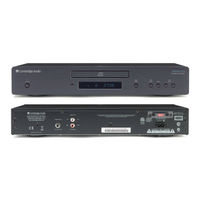 Cambridge audio TOPAZ CD5 - V3 Manuals | ManualsLib