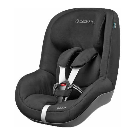 MAXICOSI PEARL INSTRUCTIONS FOR USE MANUAL Pdf Download ManualsLib