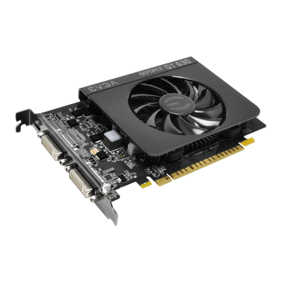 EVGA GEFORCE GT 630 SPECIFICATIONS Pdf Download | ManualsLib