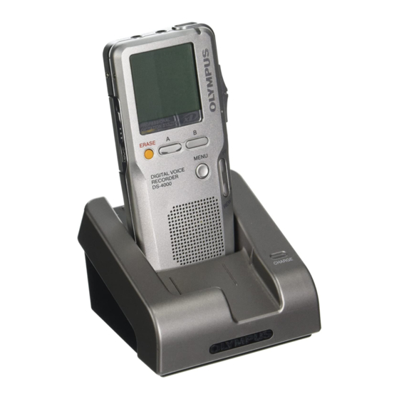 OLYMPUS DS 4000 DIGITAL VOICE RECORDER ONLINE INSTRUCTIONS MANUAL Pdf