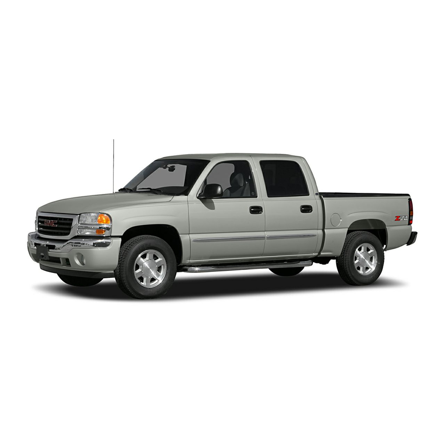 GMC SIERRA MANUAL Pdf Download | ManualsLib