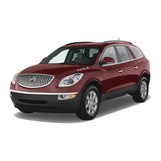 BUICK ENCLAVE 2009 OWNER'S MANUAL Pdf Download ManualsLib