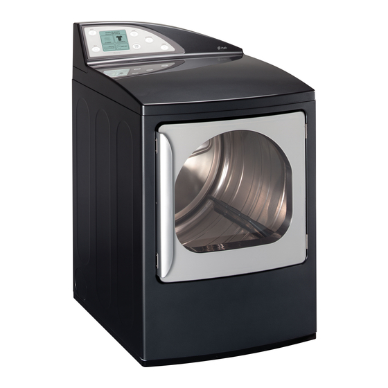 GE DPGT750ECPL PROFILE HARMONY 7.3 CU. FT. ELECTRIC DRYER OWNER'S
