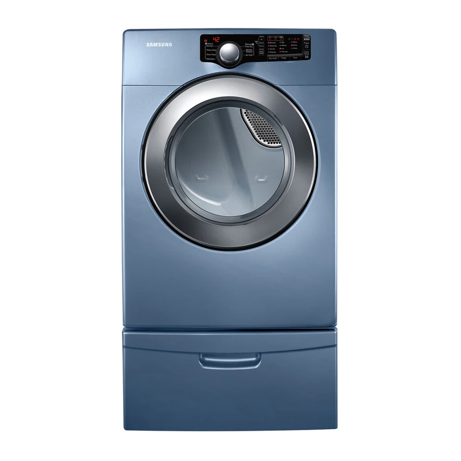 SAMSUNG DV363EWBEUF/A1 USER MANUAL Pdf Download ManualsLib
