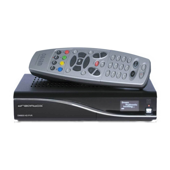 Control Remoto Dreambox DM600/800HD/800SE/ 
