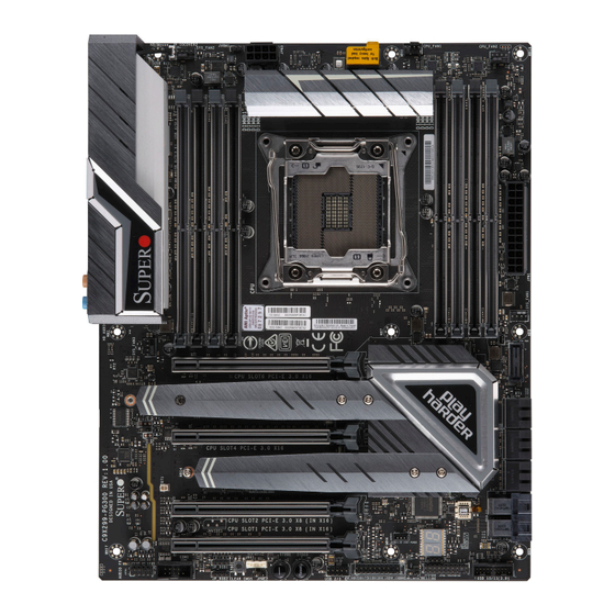 Supermicro C9X299-PG300 User Manual