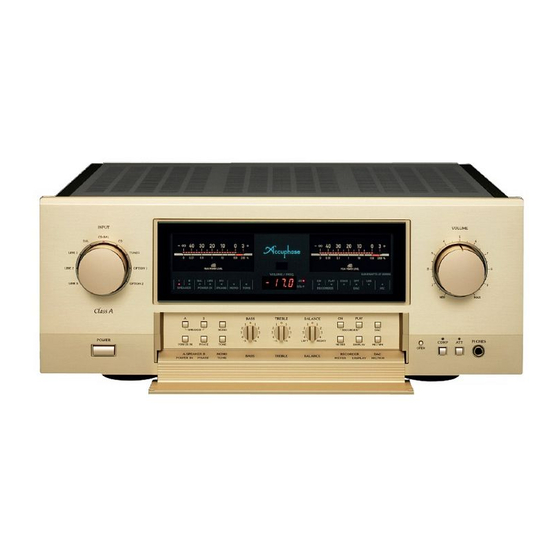 Accuphase E-600 Manual