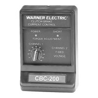 Warner Electric CBC-200-2 Installation & Operating Instructions Manual