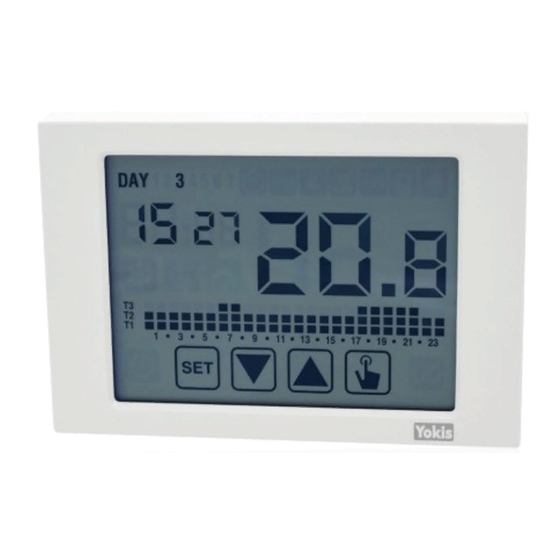 Yokis Thermarp Installation, Programming And Use Instruction Manual