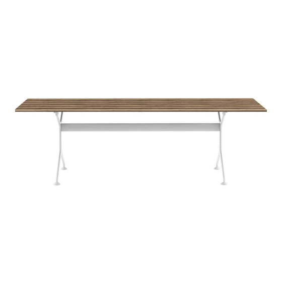 Alias TEAK TABLE 485 Manual