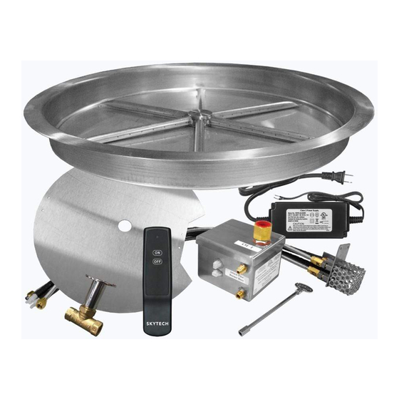 Skytech firegear Outdoors FPB-25RBS22MT-N Installation And Operating Instructions Manual