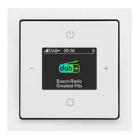 ABB Busch-Radio BTconnect DAB+ Product Manual