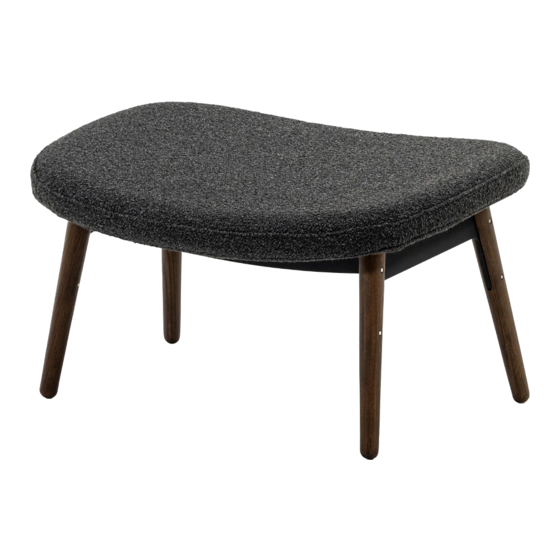 Case Furniture Ella Ottoman Quick Start Manual