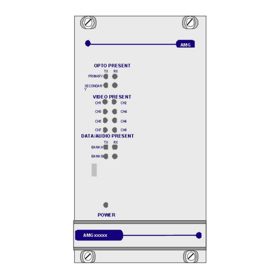 AMG AMG4783RN-CWDMn Manuals