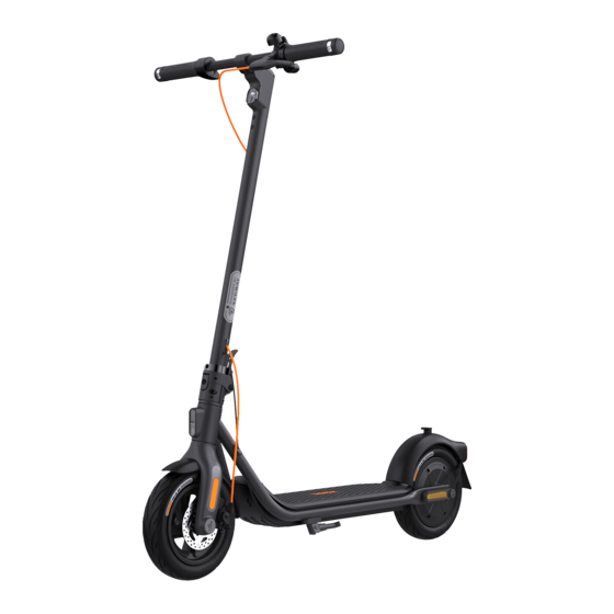 Segway Ninebot KickScooter F2 Series User Instructions