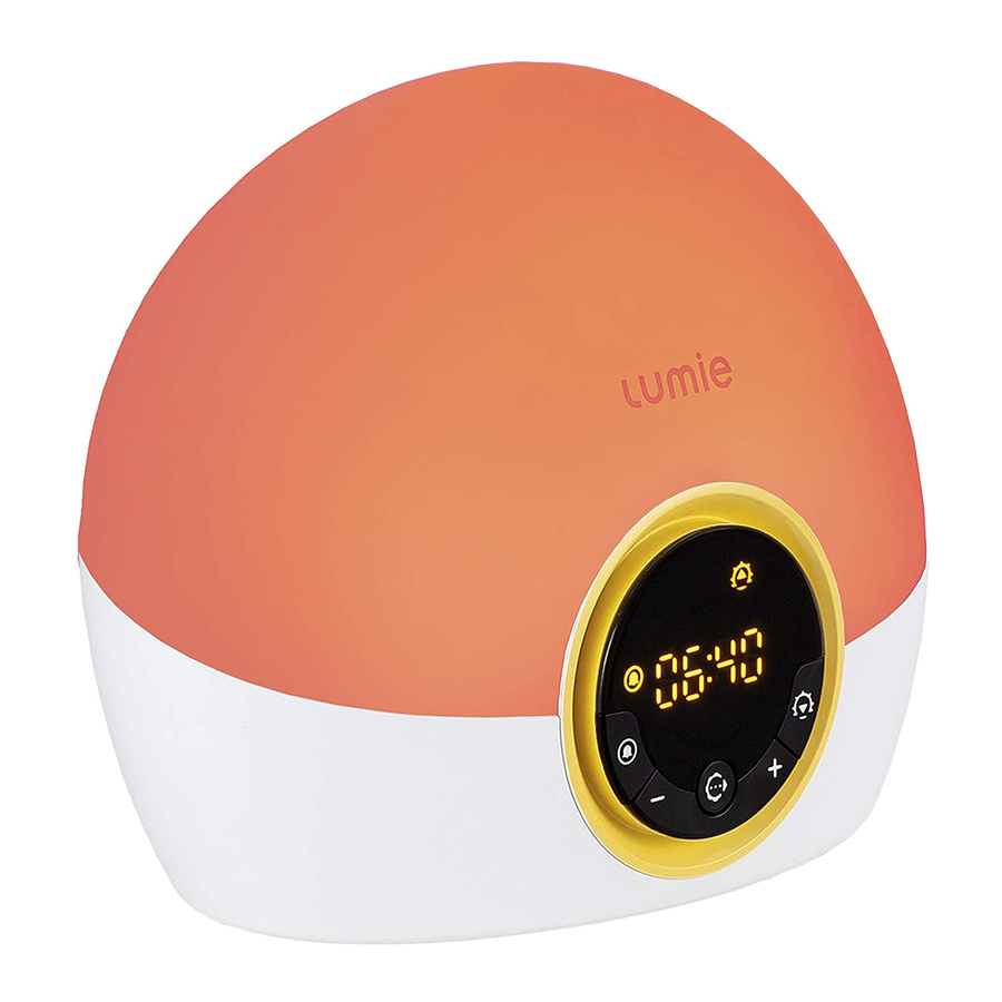 Lumie Bodyclock Rise 100 - SAD Wake-up Alarm Clock Manual