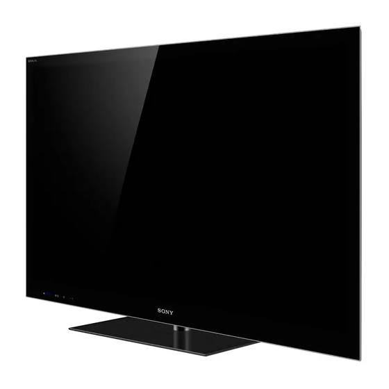 Sony BRAVIA KDL-60NX810 Specifications