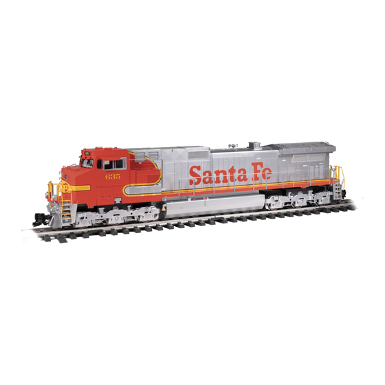 Bachmann Williams DASH 9 Instructions