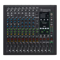 Mackie ONYX Series Quick Start Manual