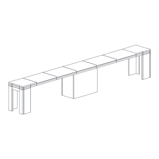 East West Furniture Luxe XTB Series Assembly Instructions
