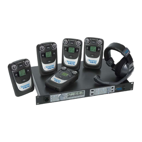 Clear-Com TEMPEST 2400 User Manual