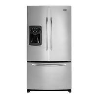 Maytag MFI2266AEQ - Ice2O Series Refrigerator User Instructions