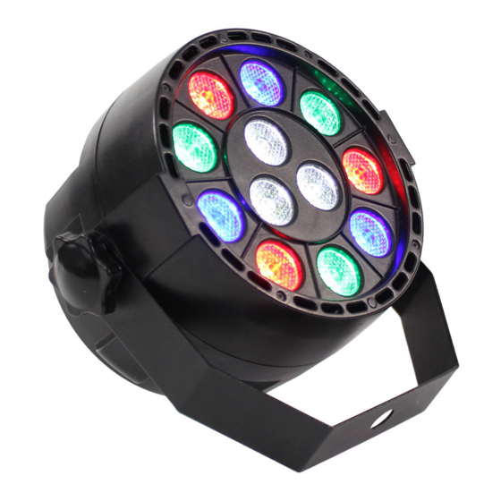 User Manuals: BoomToneDJ PARTYPAR 121 DJ Equipment