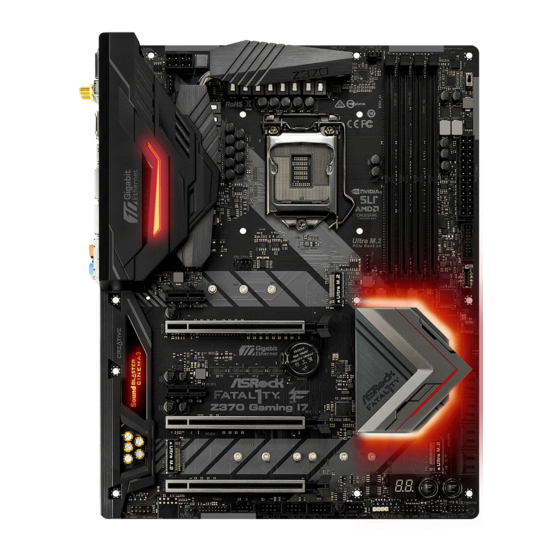ASROCK Fatal1ty Z370 Gaming K6 Series User Manual