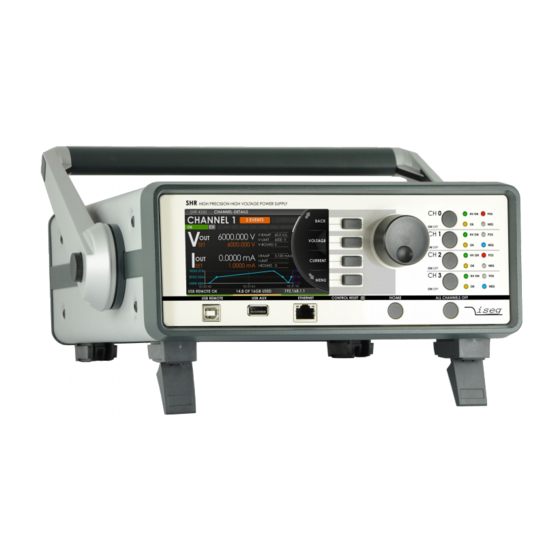 iseg SHR Standard User Manual