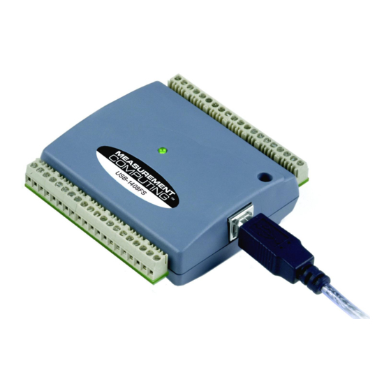 Measurement Computing USB-1408FS User Manual