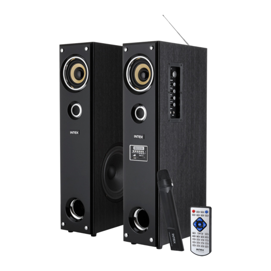 User Manuals: Intex KOM0328 Home theater system