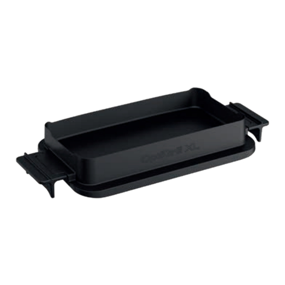 TEFAL OptiGrill Baking Tray XL Manual