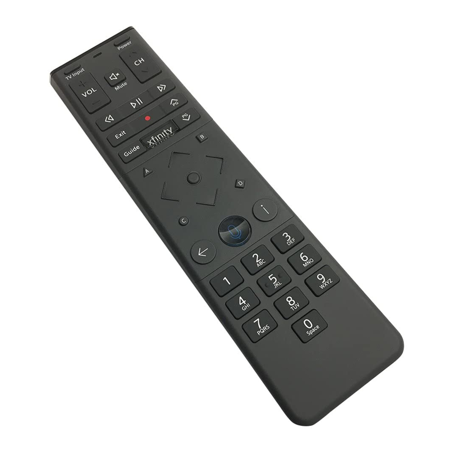 Xfinity XR15 Manual