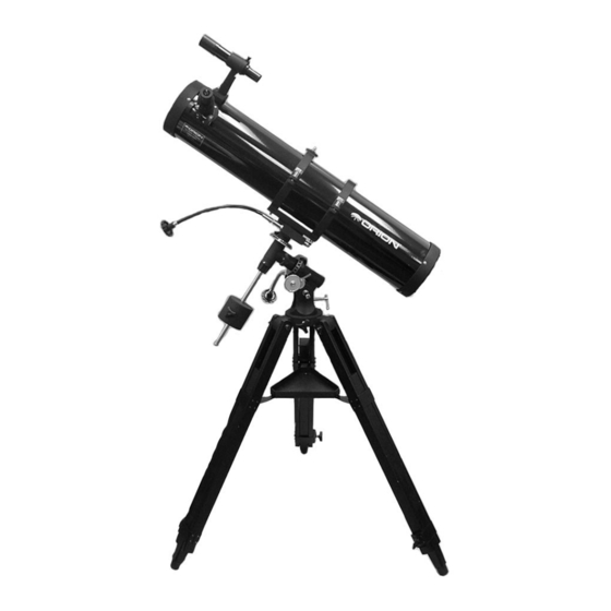 ORION TELESCOPES & BINOCULARS SpaceProbe 130mm EQ 9027 Instrction Manual