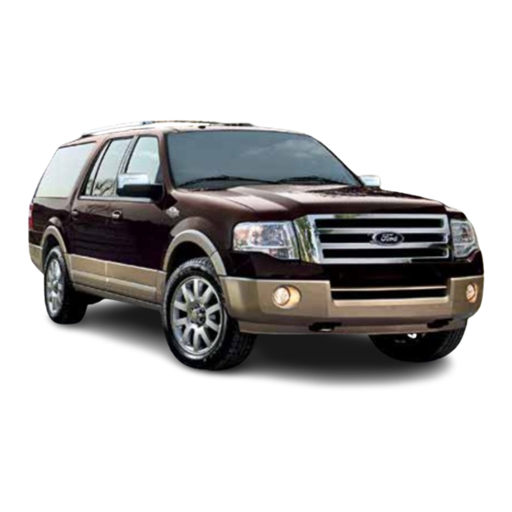 Ford 2014 EXPEDITION Quick Reference Manual