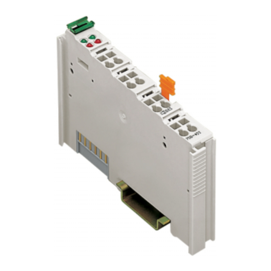 WAGO 750-454 Manual