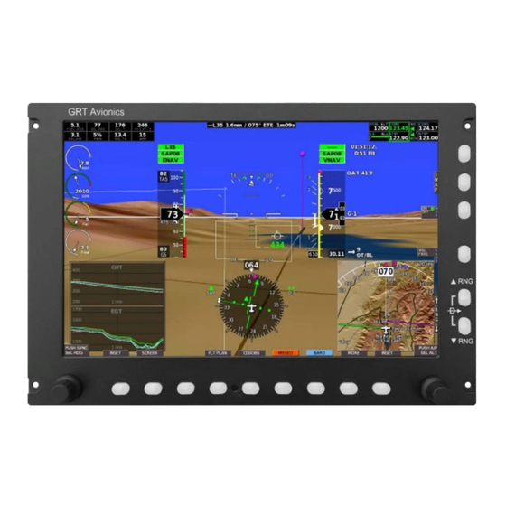 GRT Avionics Horizon 10.1 User Manual