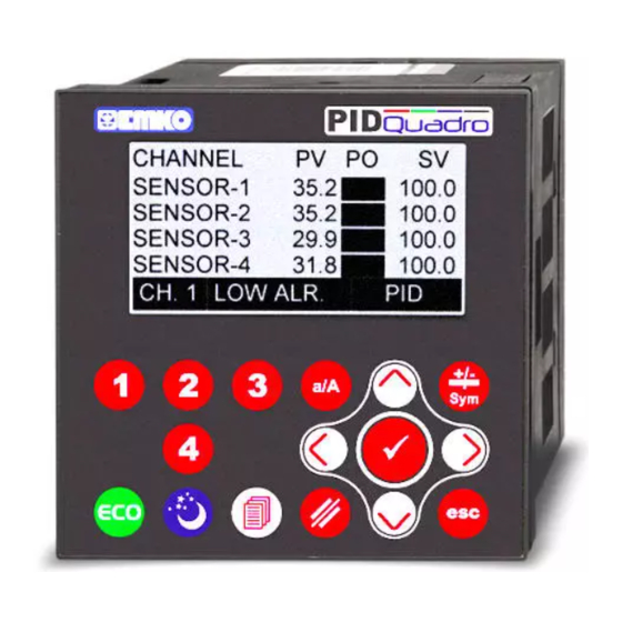 EMKO PID QUADRO EPLC9600 Manual