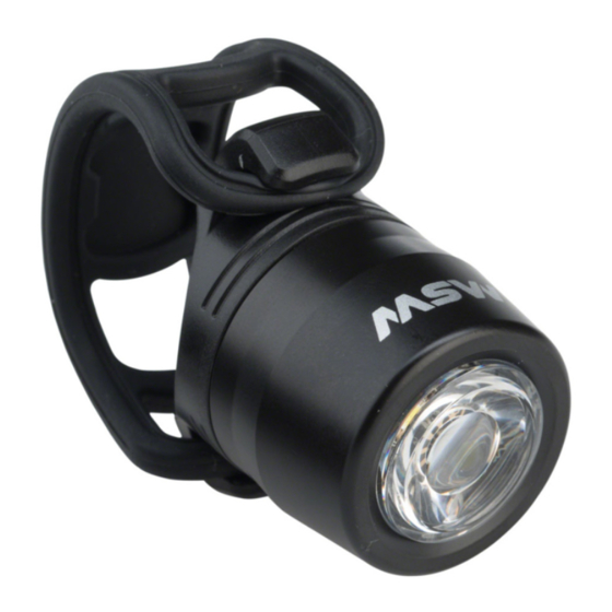 MSW CRICKET SAFETY LIGHTS HLT-017 Quick Start Manual