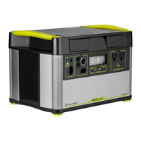 GOAL ZERO YETI 1500X User Manual