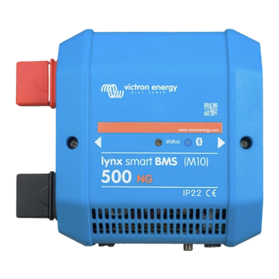 Victron energy Lynx Smart BMS NG 1000A (M10) Manual